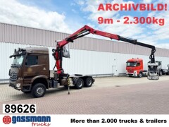 Mercedes Benz Arocs 3351 LS 6x6, Grounder, MirrorCam, Navi, 