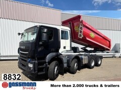 Iveco X-Way AD360X40Z/P 8x4, Meiller Stahlmulde 