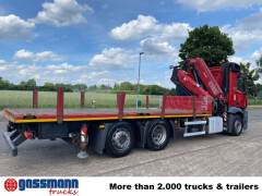 Mercedes Benz Antos 2543 L 6x2, Lift/Lenkachse, Kran Fassi 