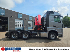 Mercedes Benz Arocs 2653 6x4, Kran HMF 4020, Funk, Retarder 