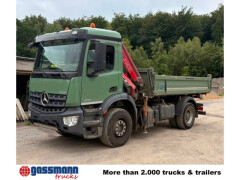 Mercedes Benz Arocs 1832 K 4x2, Fassi Kran 120.B.1.23, 9.75m 