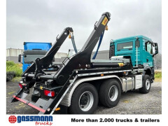 MAN TGS 26.520 6x4 BL, Hyva Tele-Absetzanlage TS 