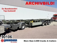 Doll U-74.0 3-Achs Containerchassis, 2x20/20/30/40ft, 