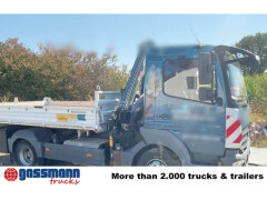 Mercedes Benz Atego 923 K 4x2, 2x AHK, Kran Hiab 055 BS-2 